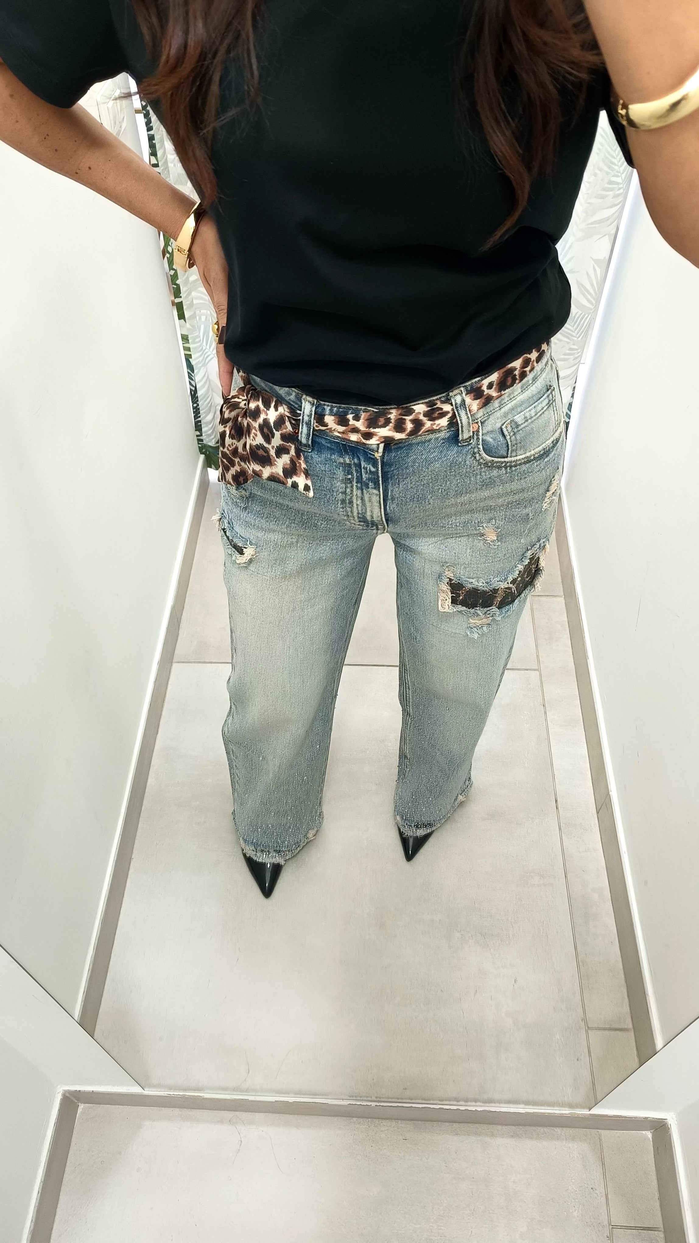 Denim Shine leopard - Absolute Shop