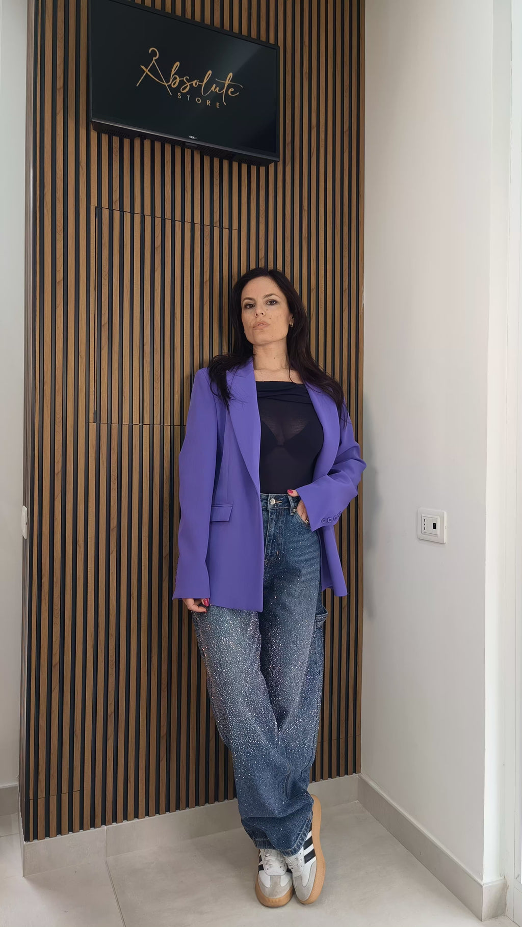 Giacca viola
