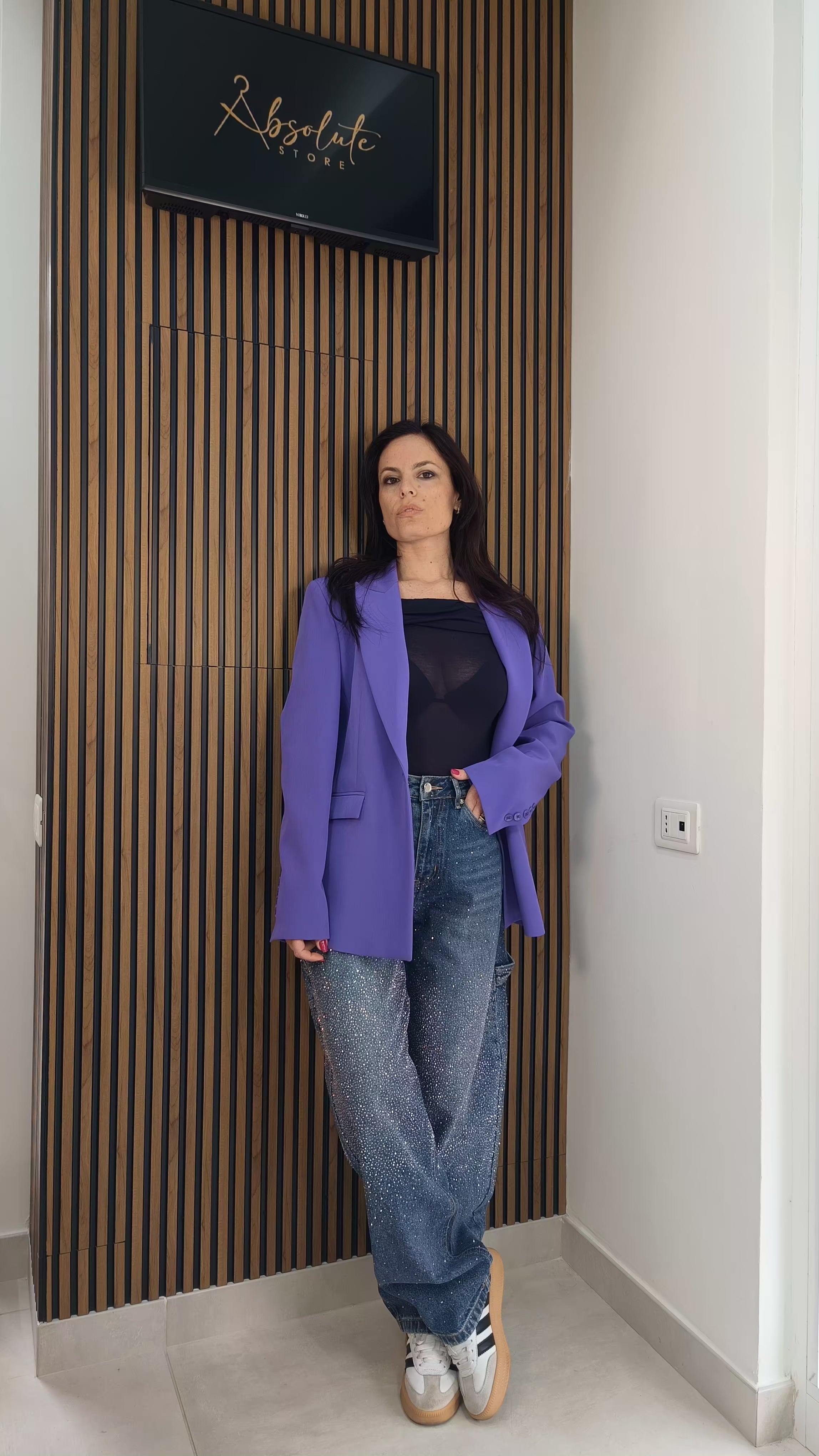Giacca viola