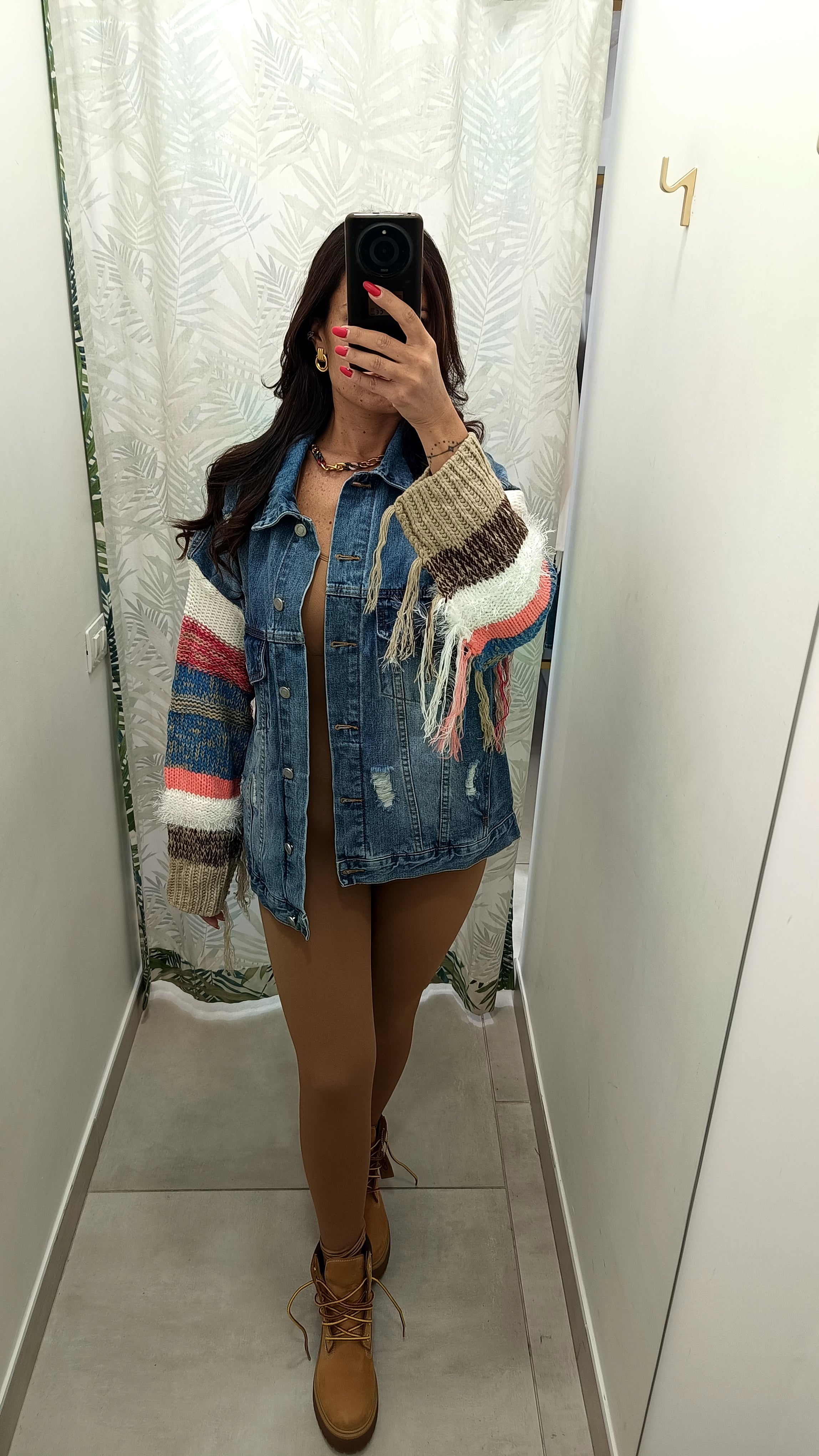 Giubbino denim colors - Absolute Shop