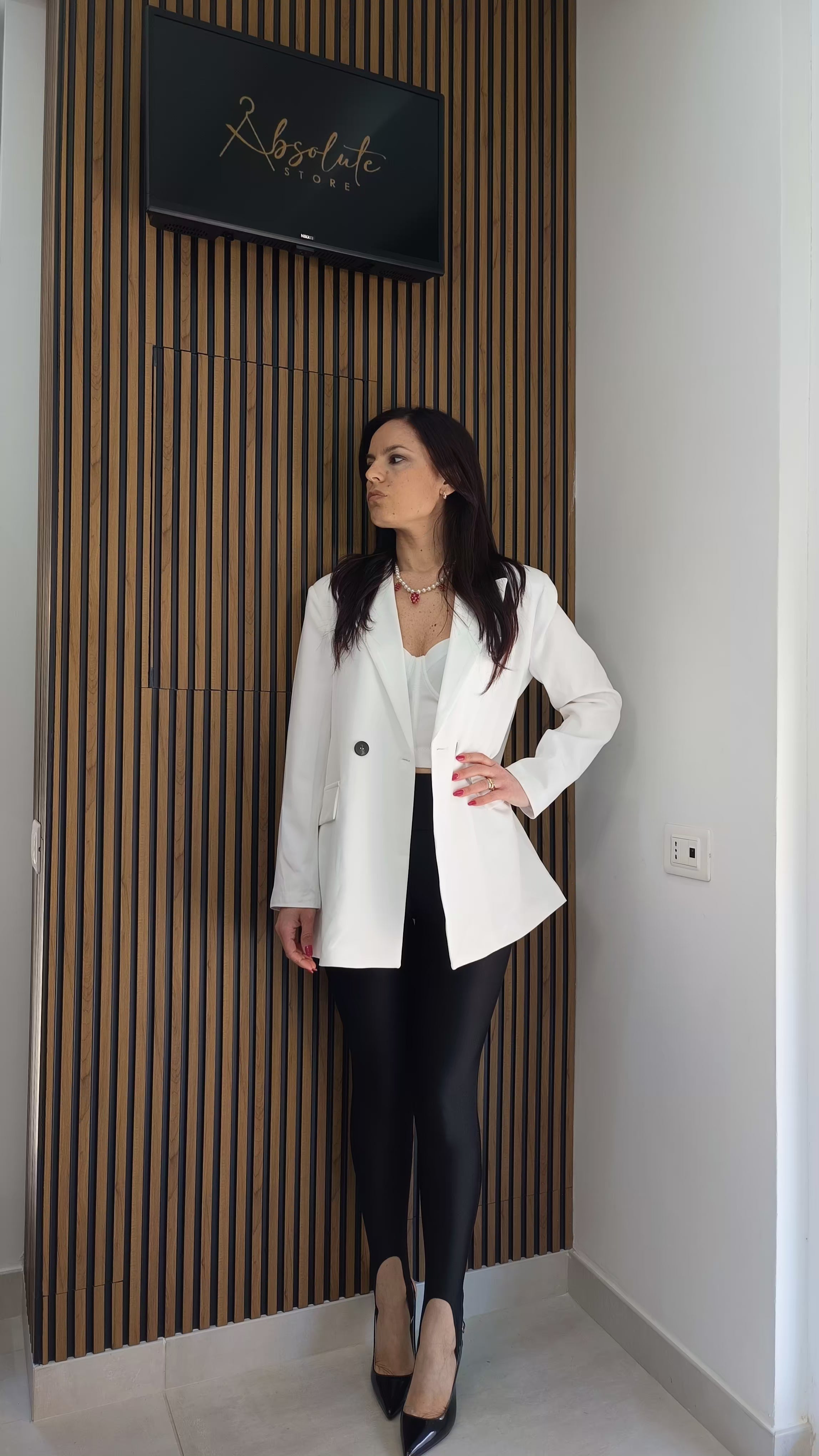 Blazer bianco