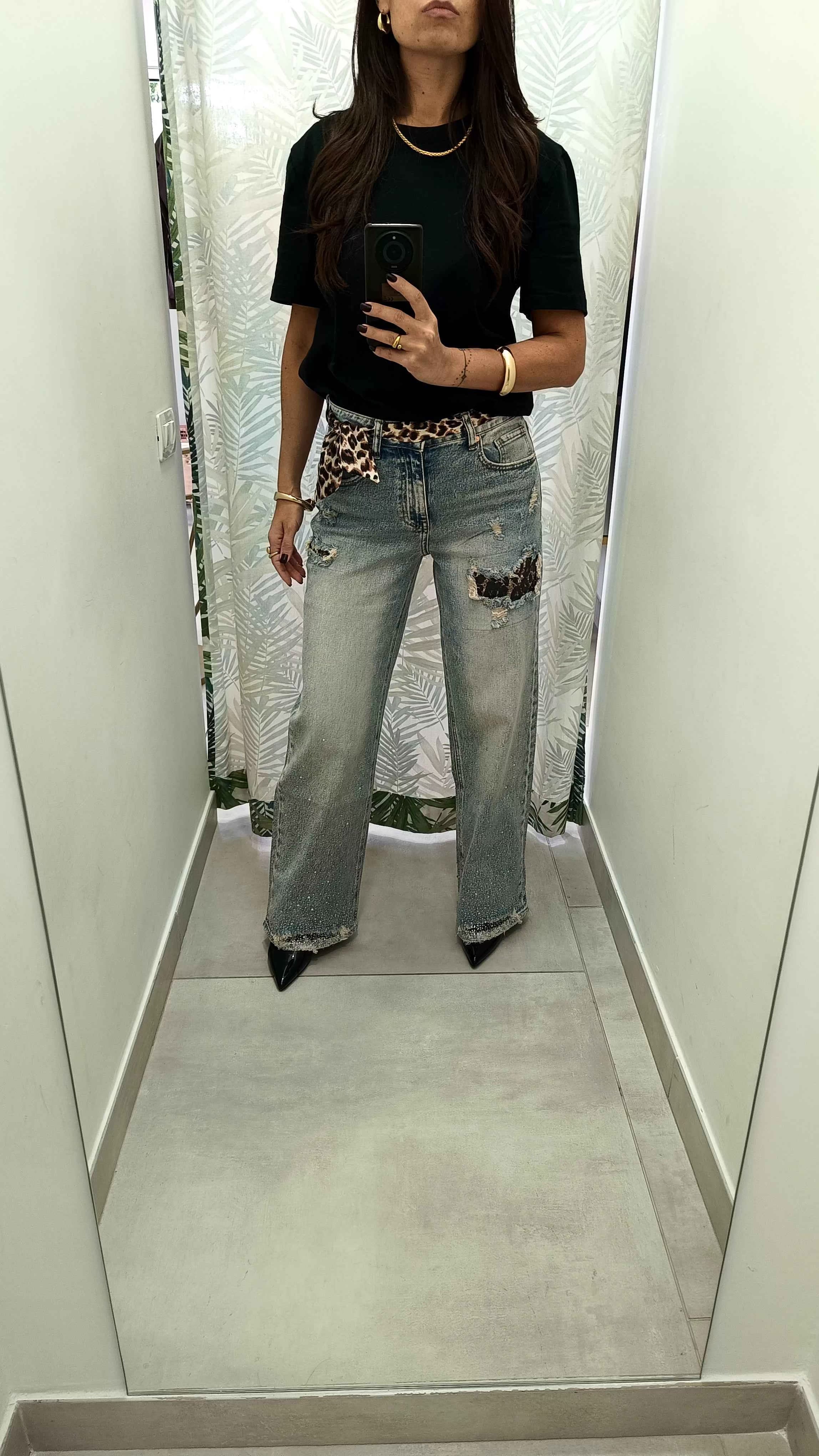 Denim Shine leopard - Absolute Shop