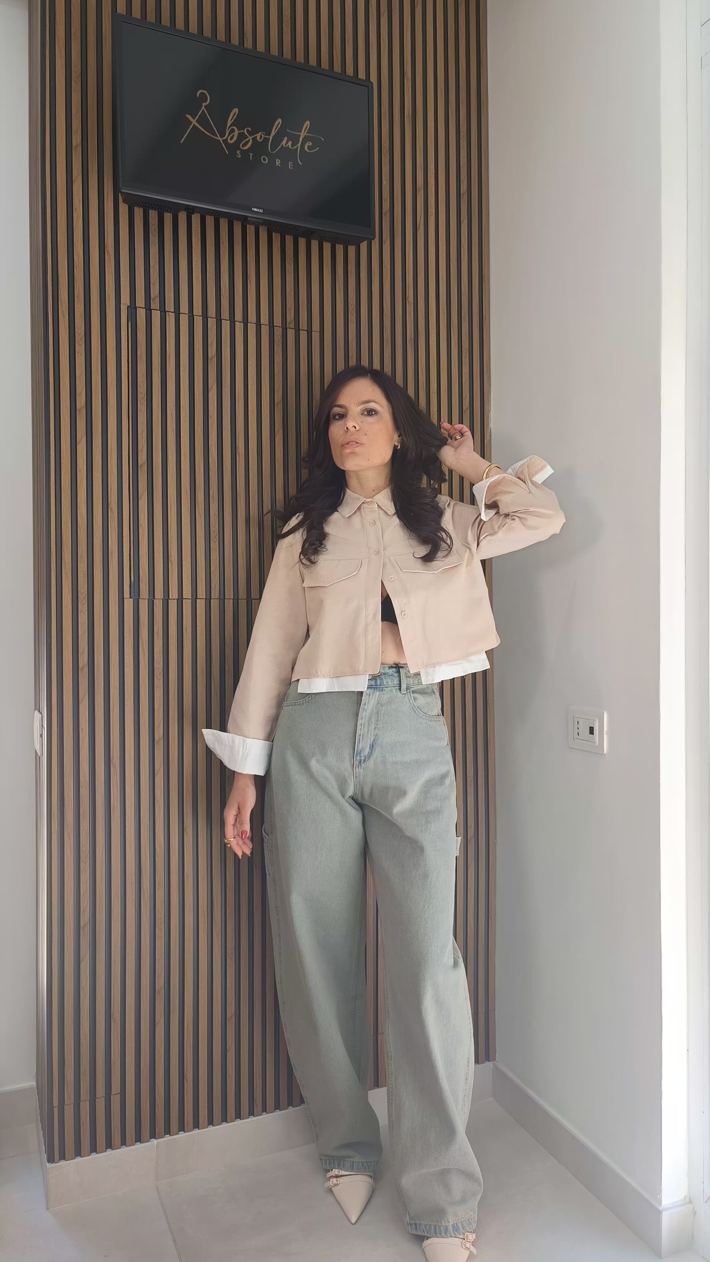 Jeans carpenter sabbiato