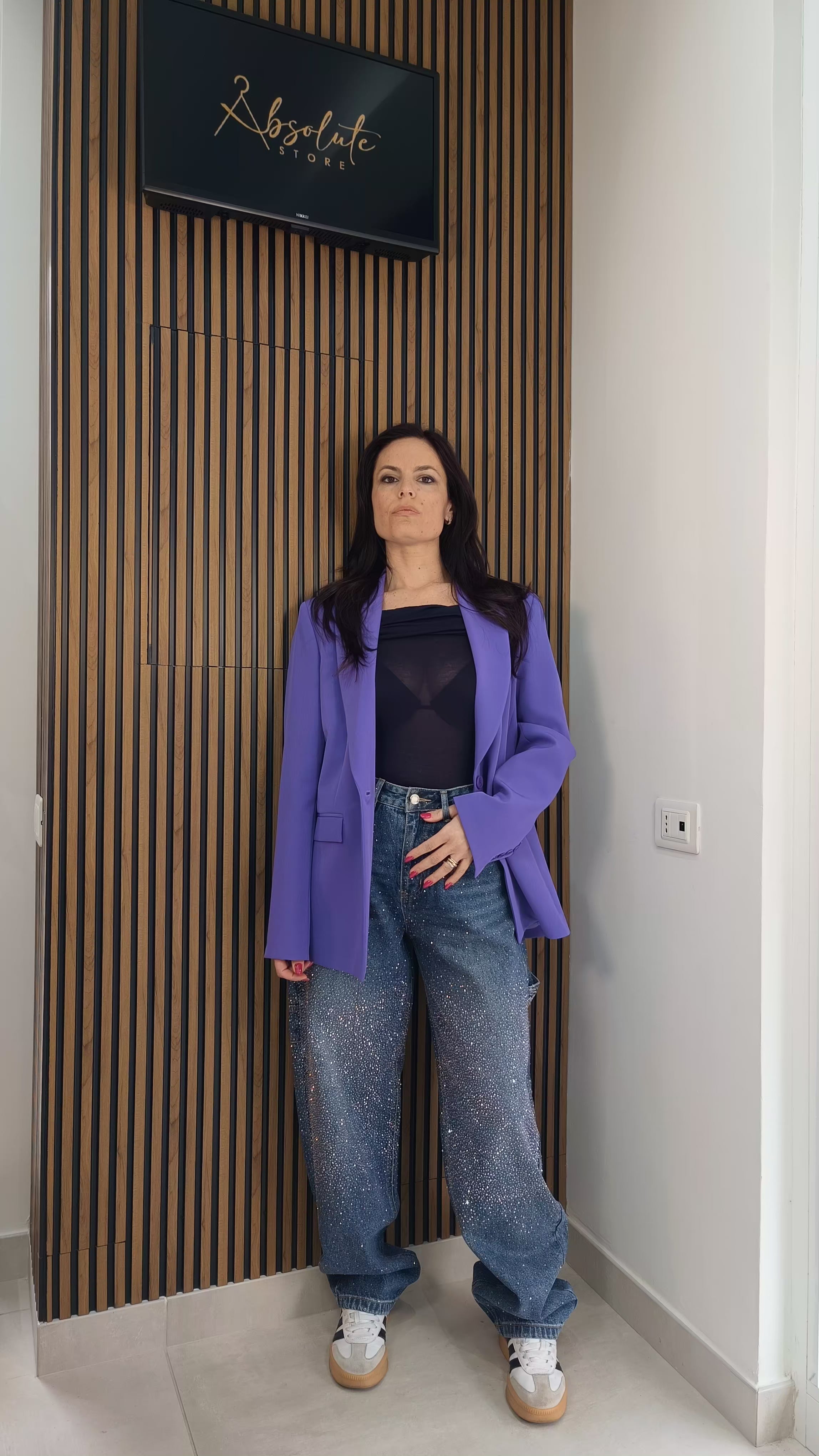Giacca viola
