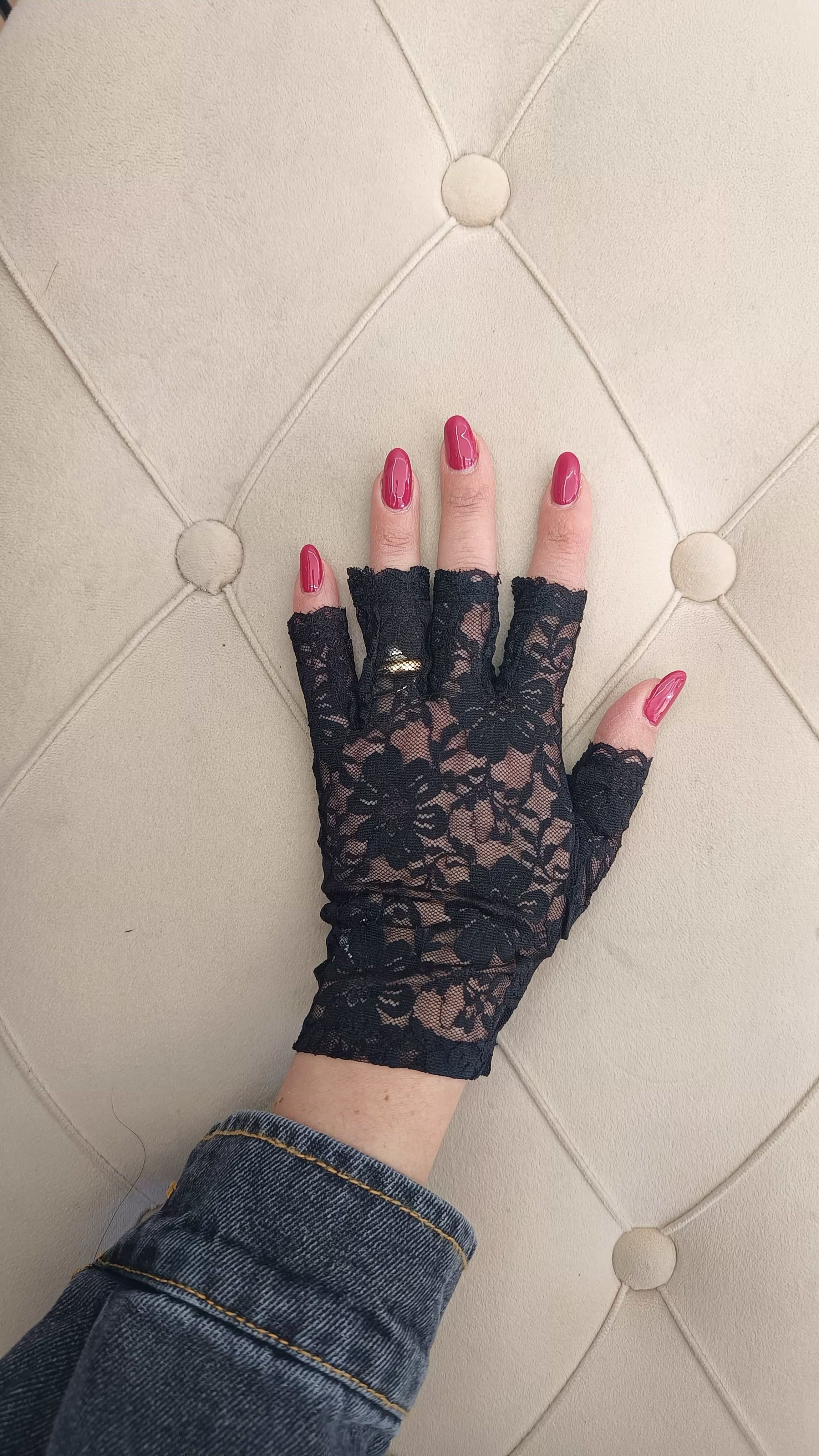 Guanti pizzo