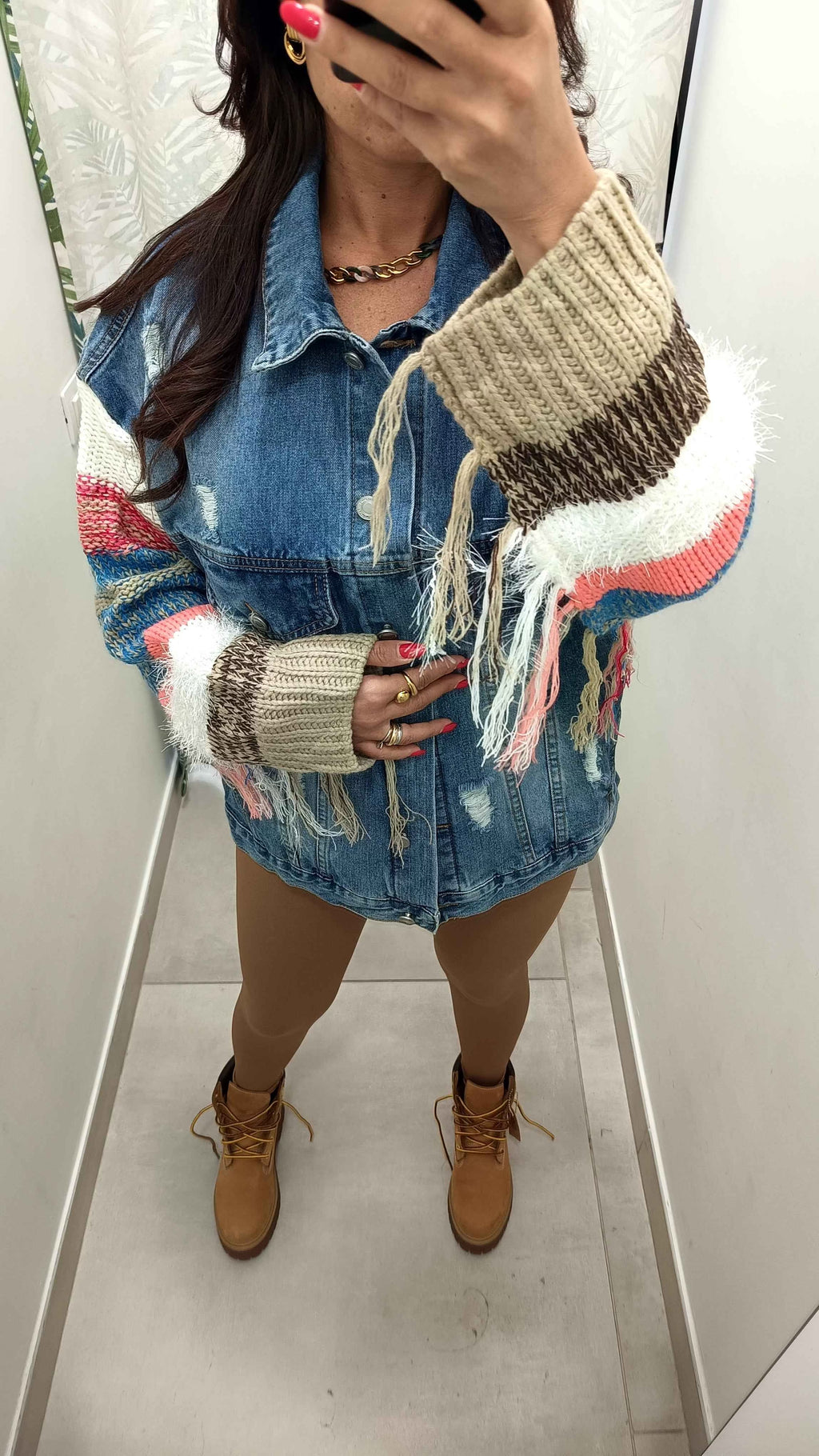 Giubbino denim colors - Absolute Shop