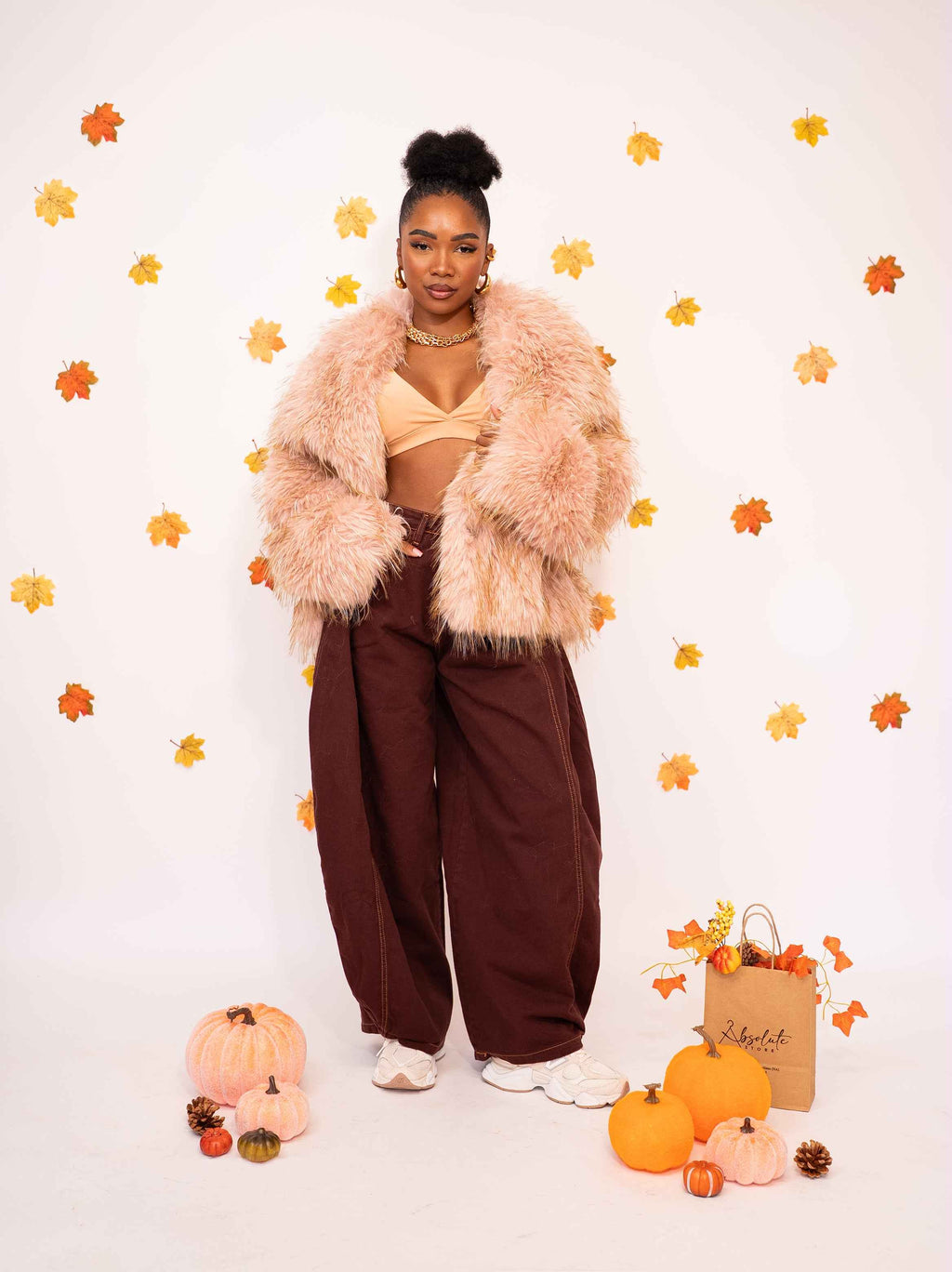 Jeans Balloon bordeaux - Absolute Shop