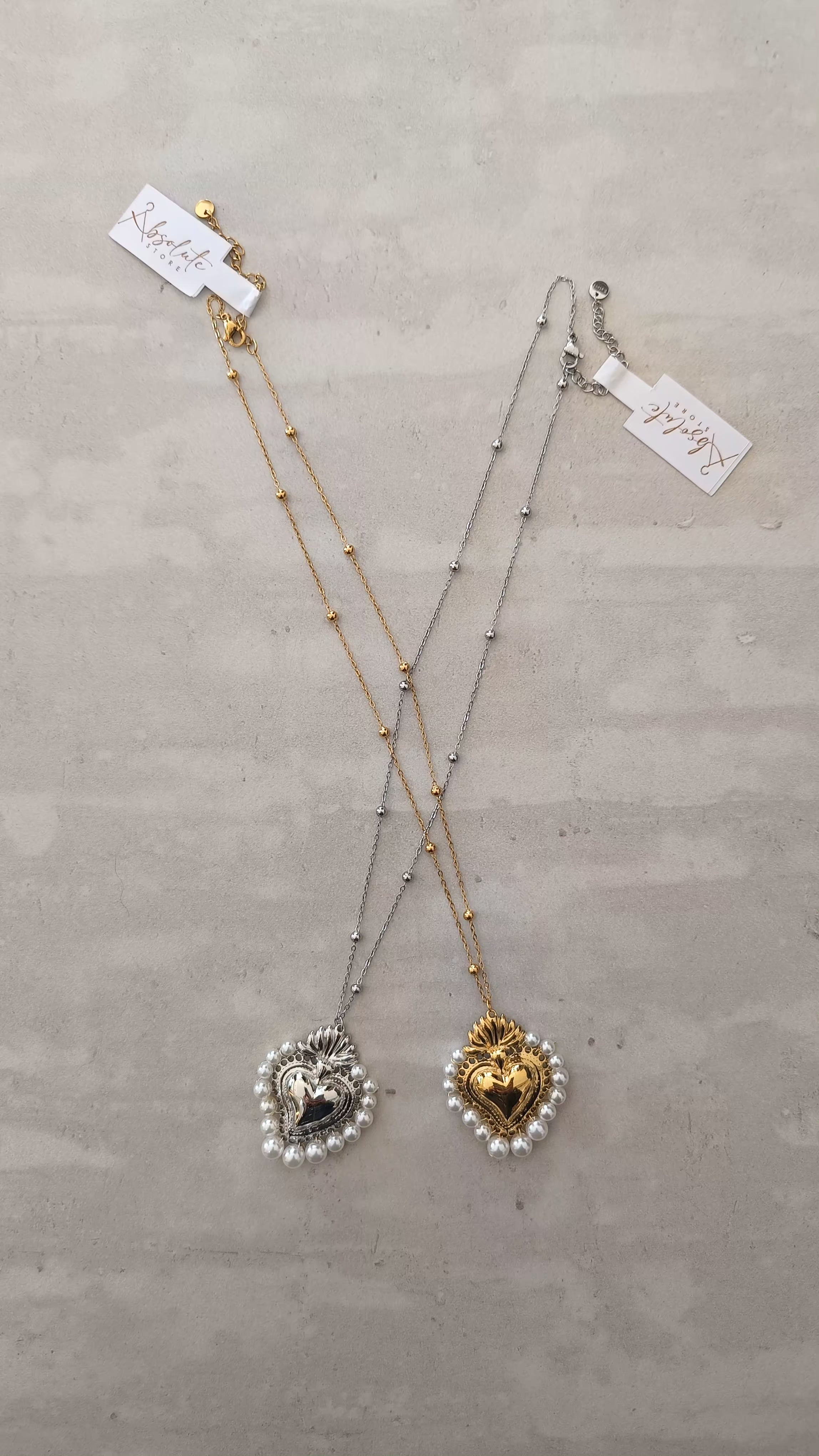 Collana cuore sacro