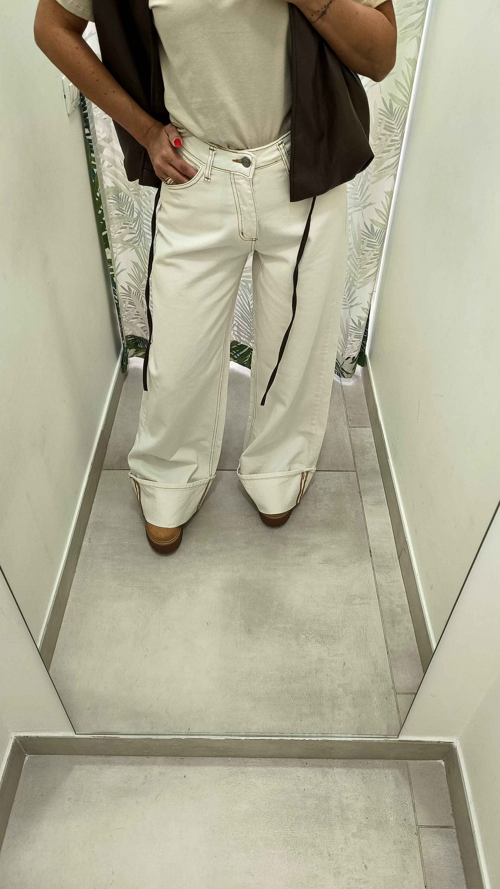 Denim safari piegone