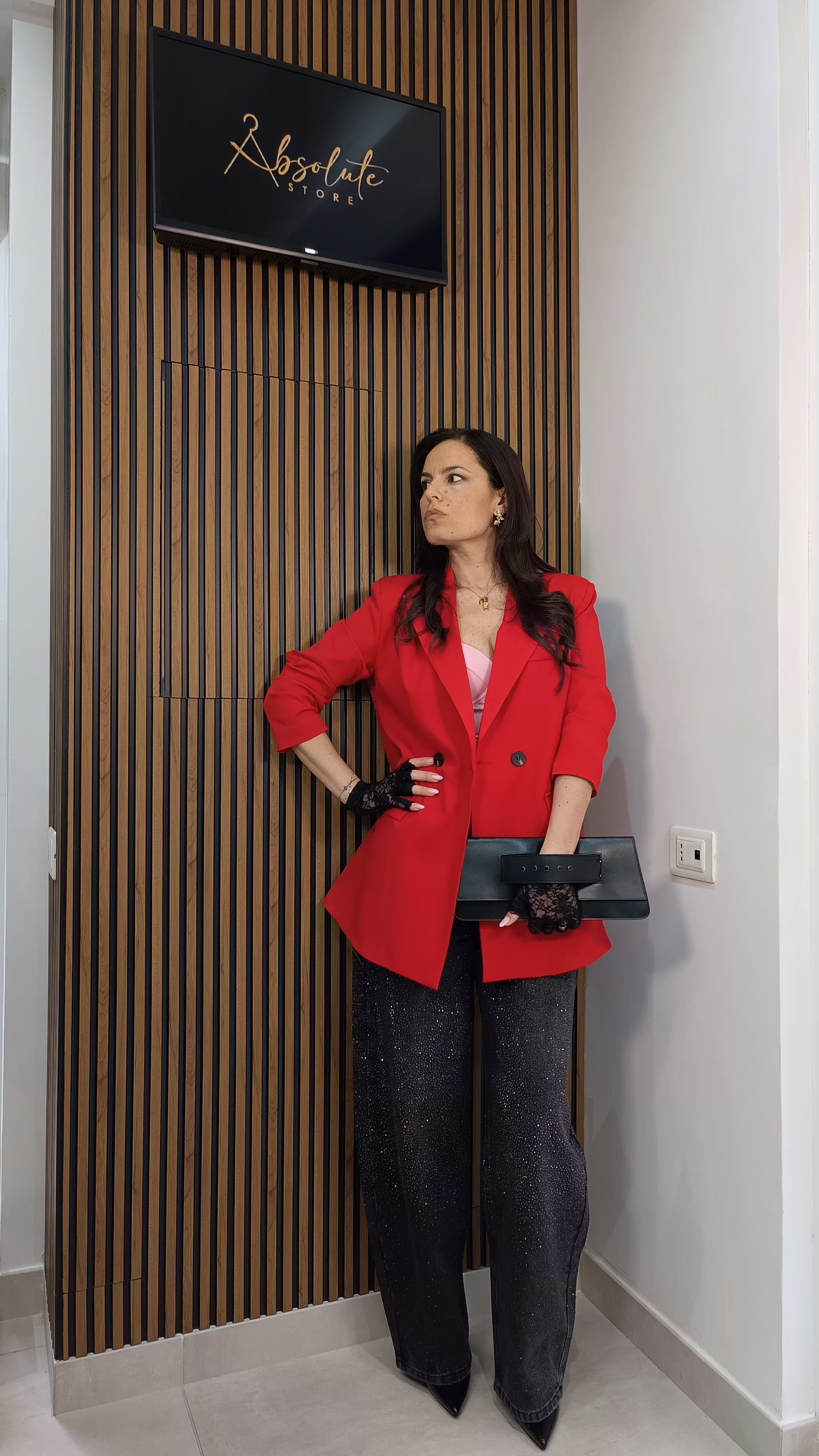 Blazer rosso