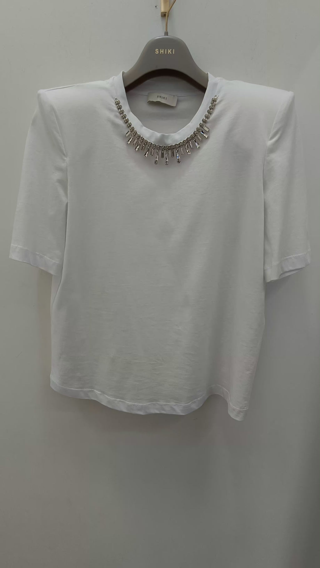 T-shirt shiki spalline