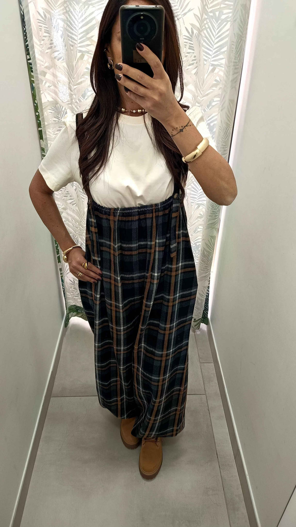 Salopette quadroni - Absolute Shop