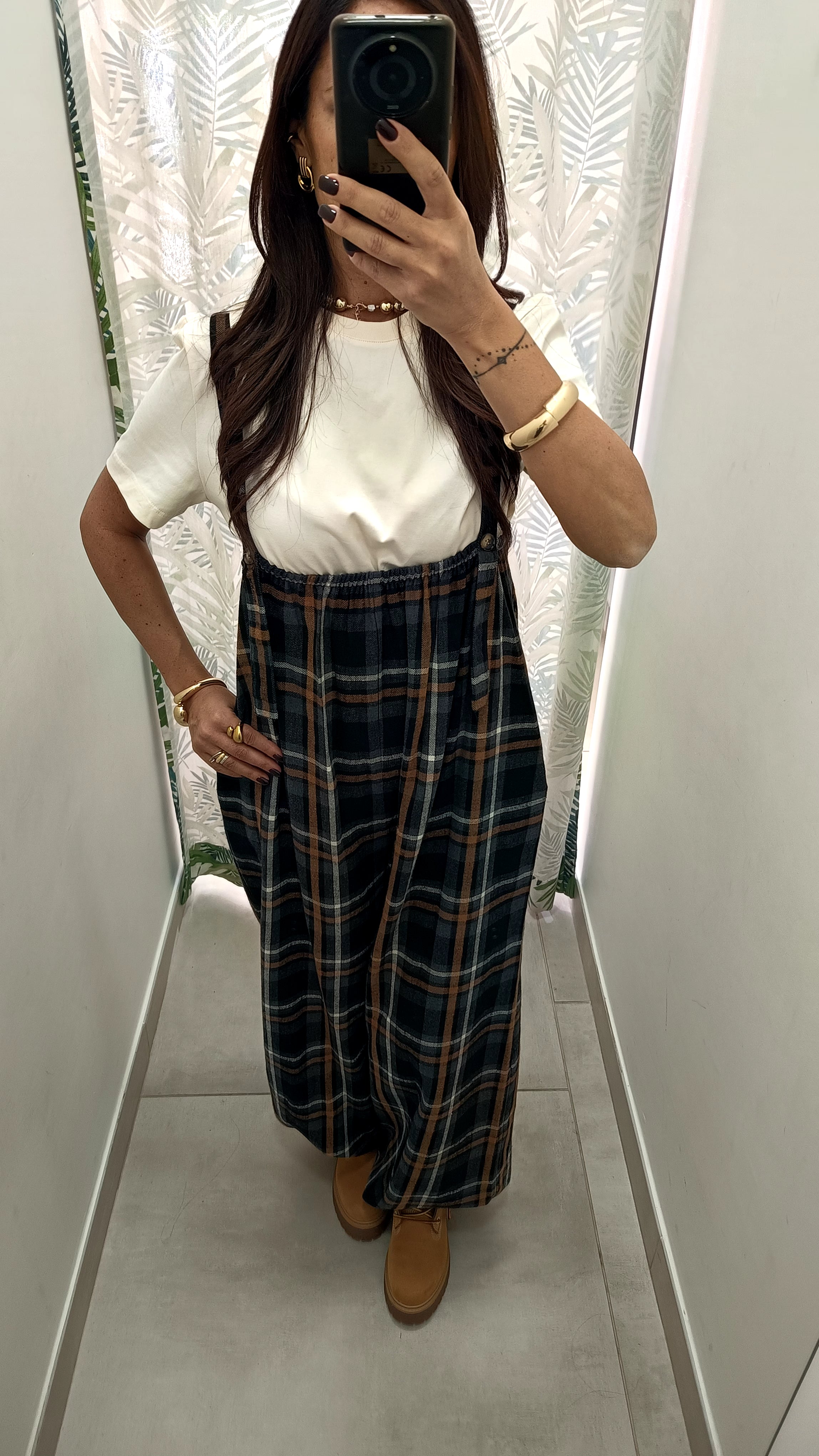 Salopette quadroni - Absolute Shop