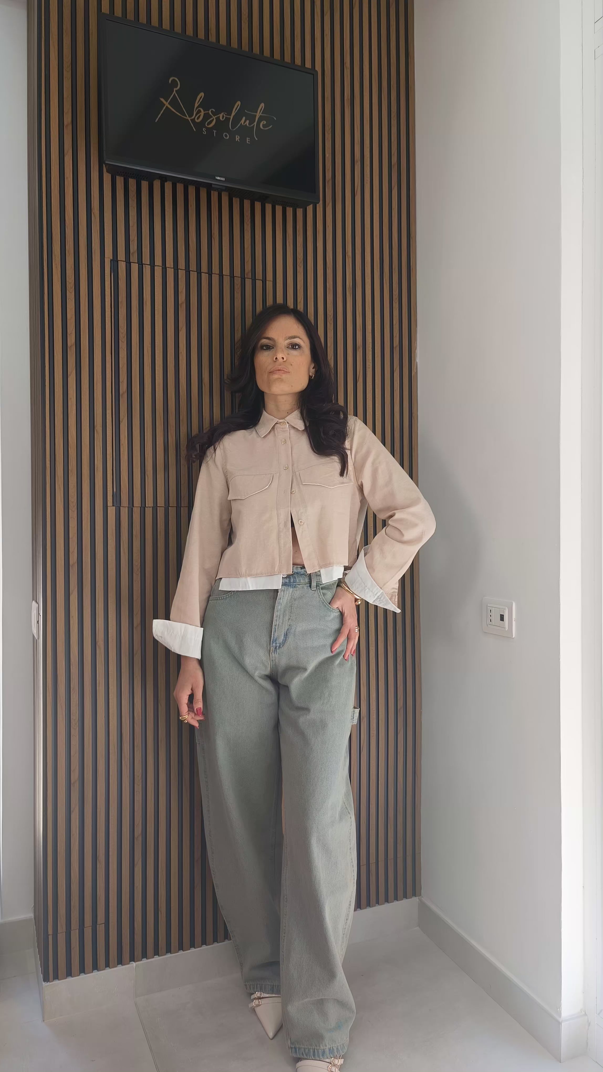 Jeans carpenter sabbiato