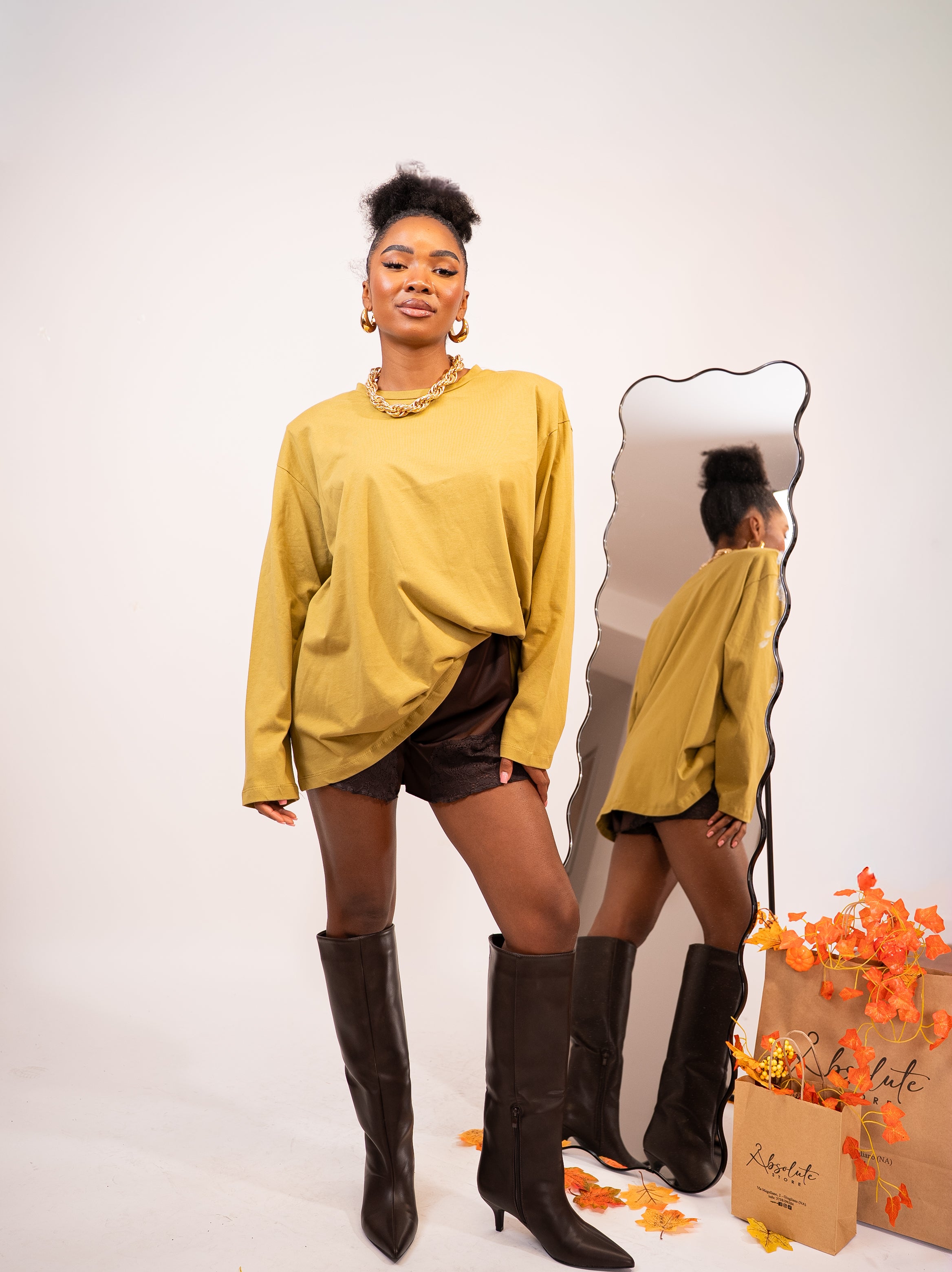 Maglia Justwest spalline - Absolute Shop