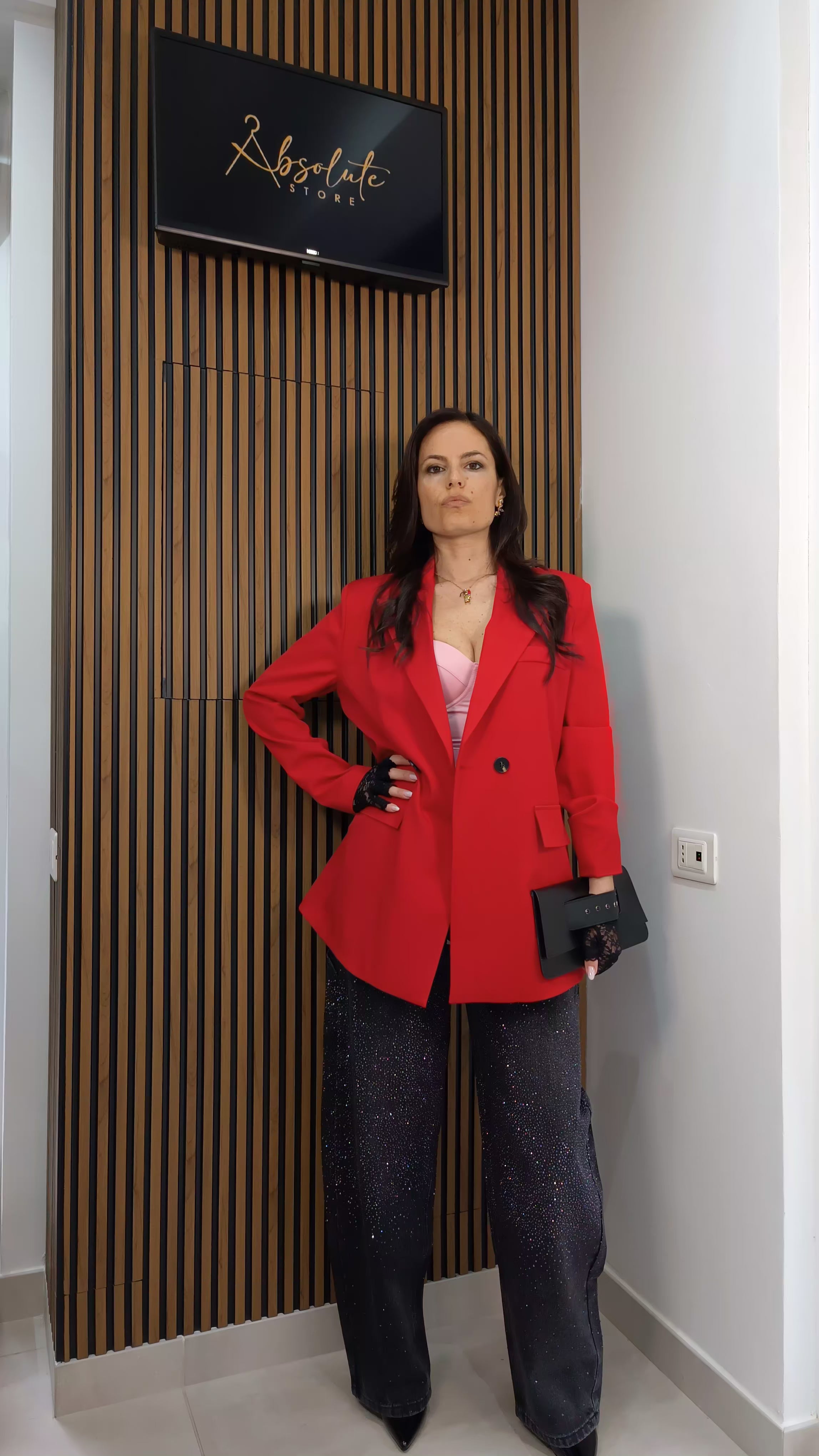 Blazer rosso