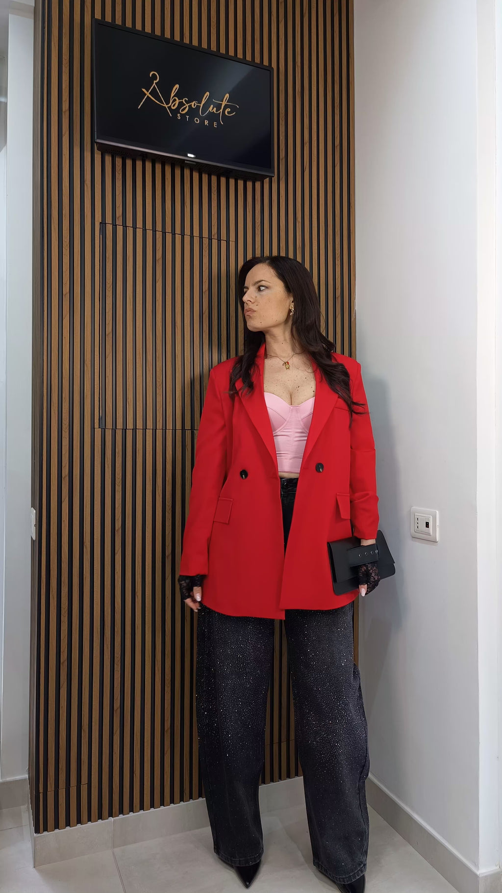 Blazer rosso