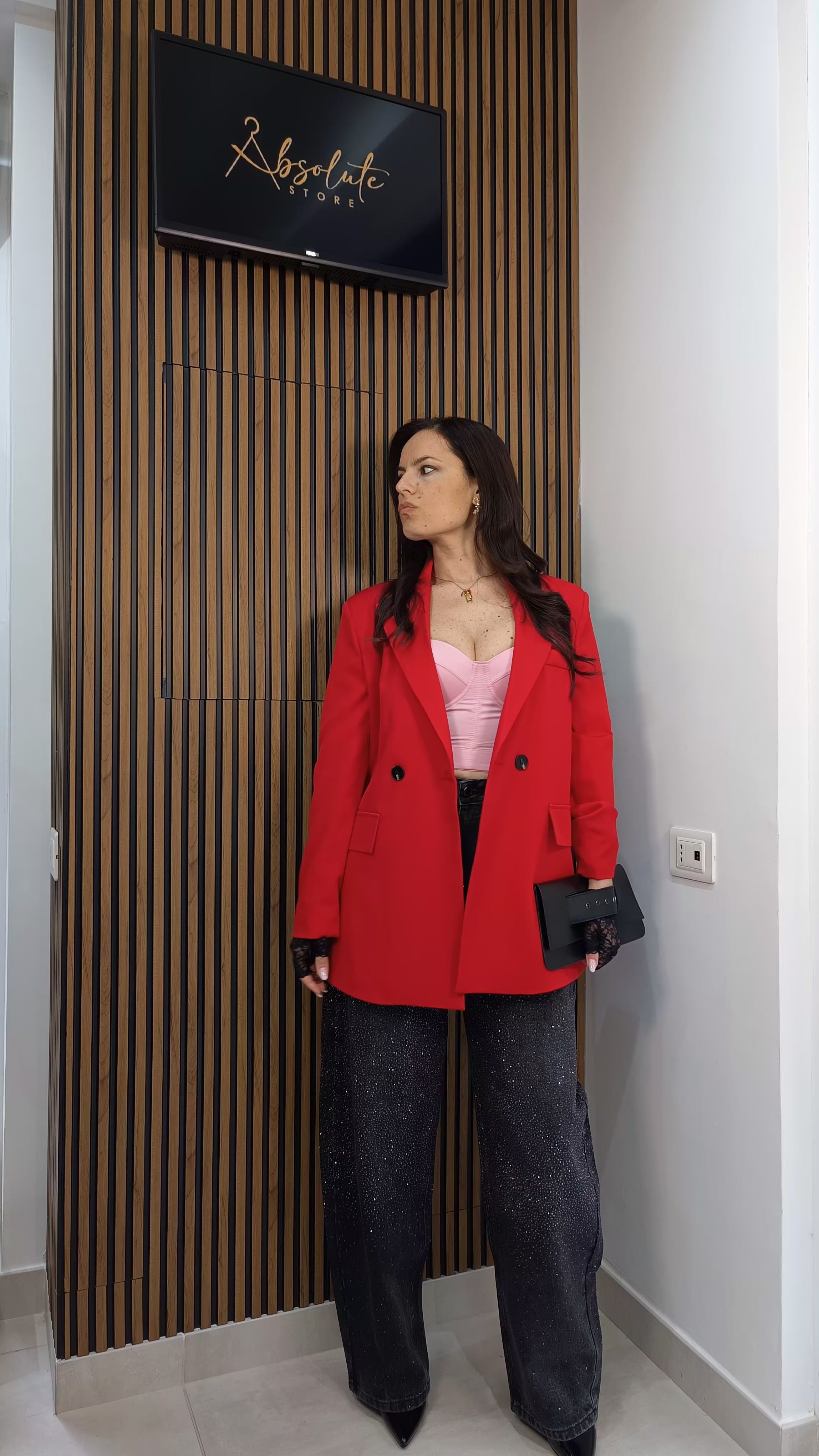 Blazer rosso
