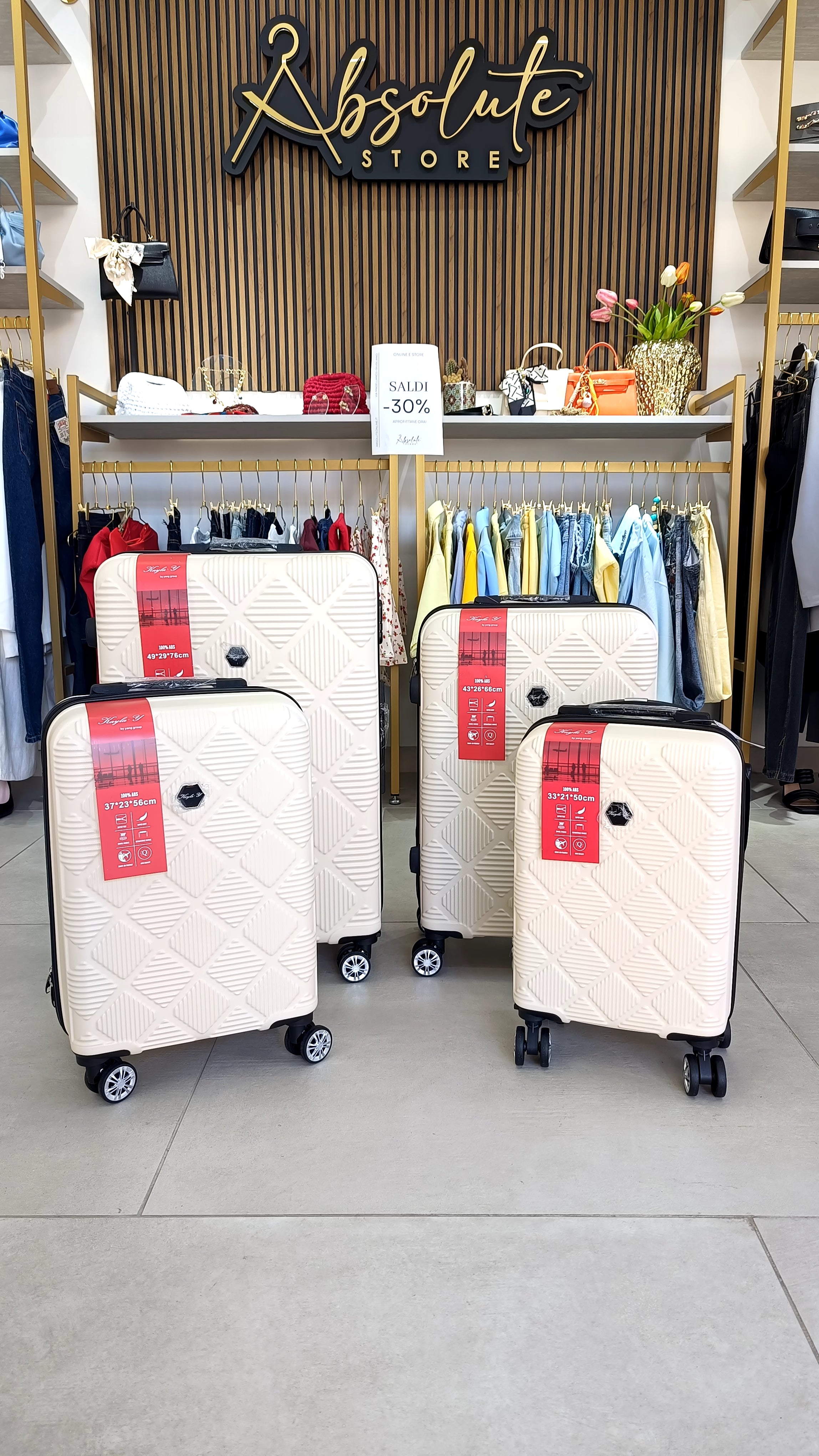 Absolute travel set valigie