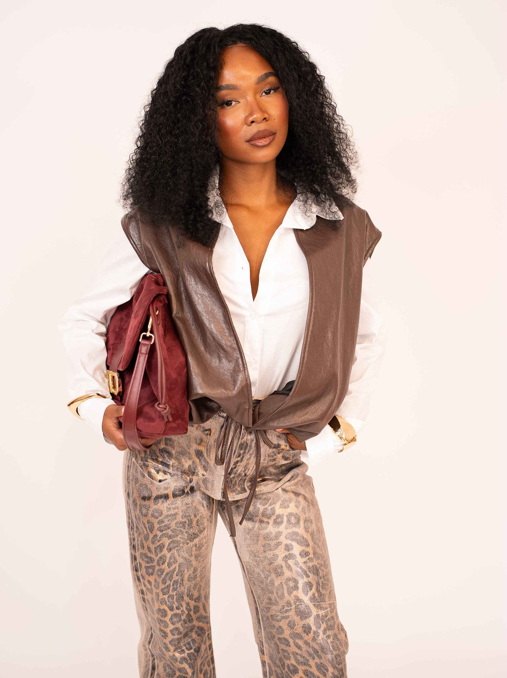 Gilet justwest ecopelle - Absolute Shop