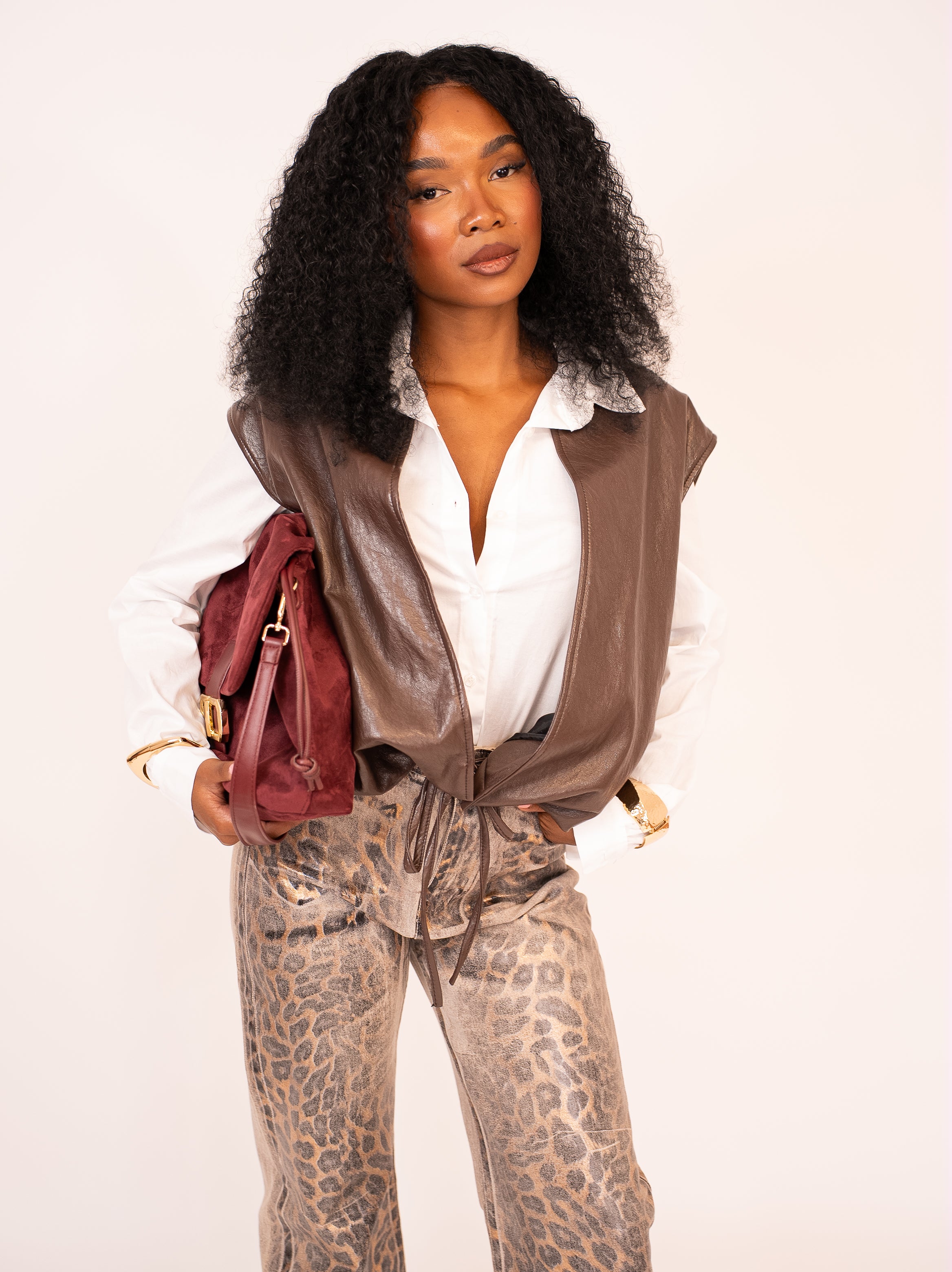 Gilet justwest ecopelle - Absolute Shop