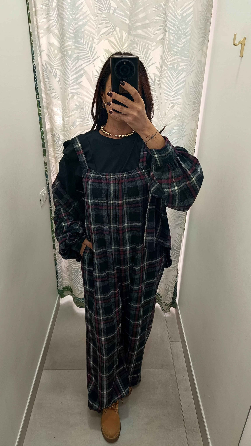 Salopette quadroni - Absolute Shop