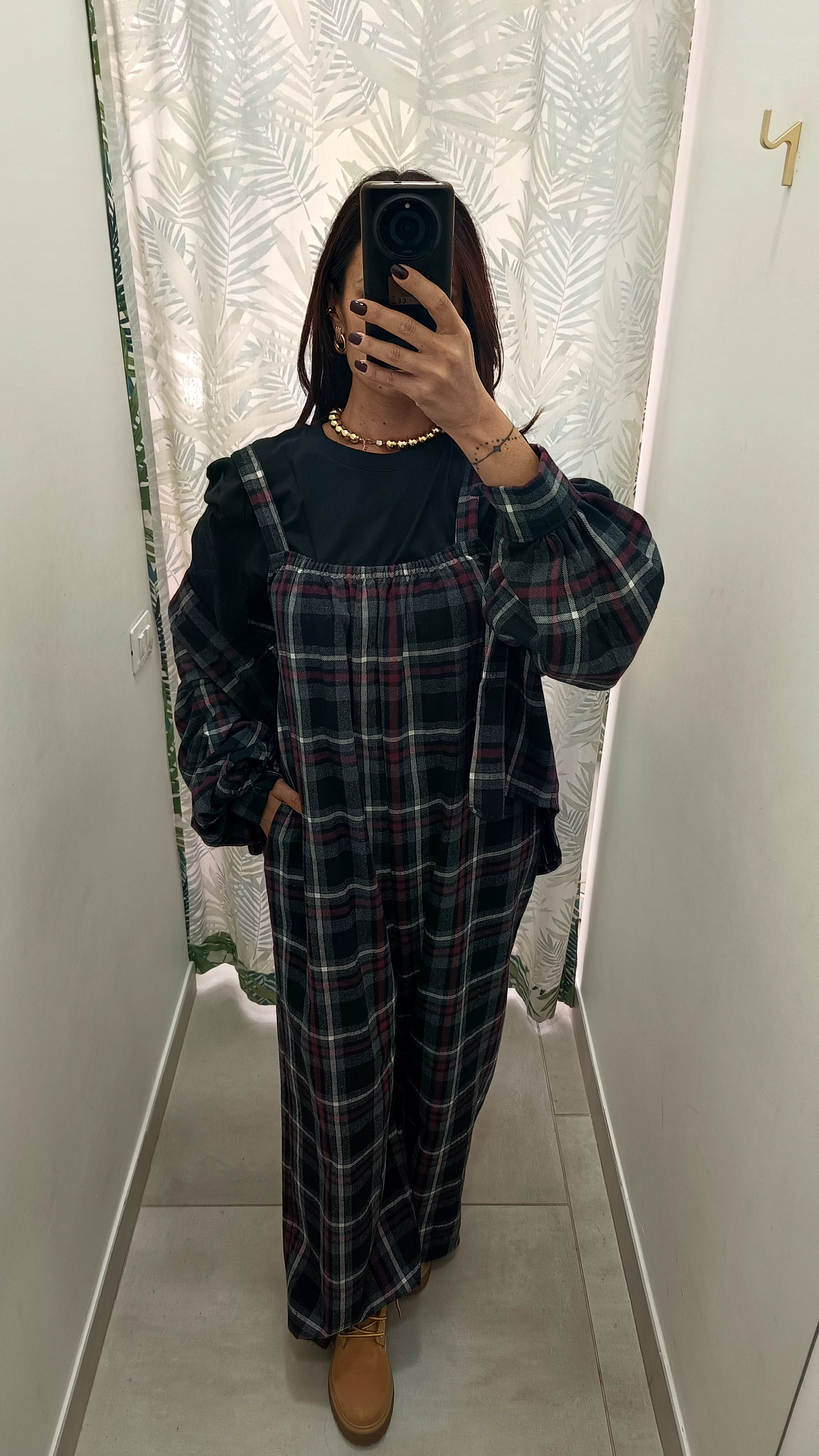 Salopette quadroni - Absolute Shop