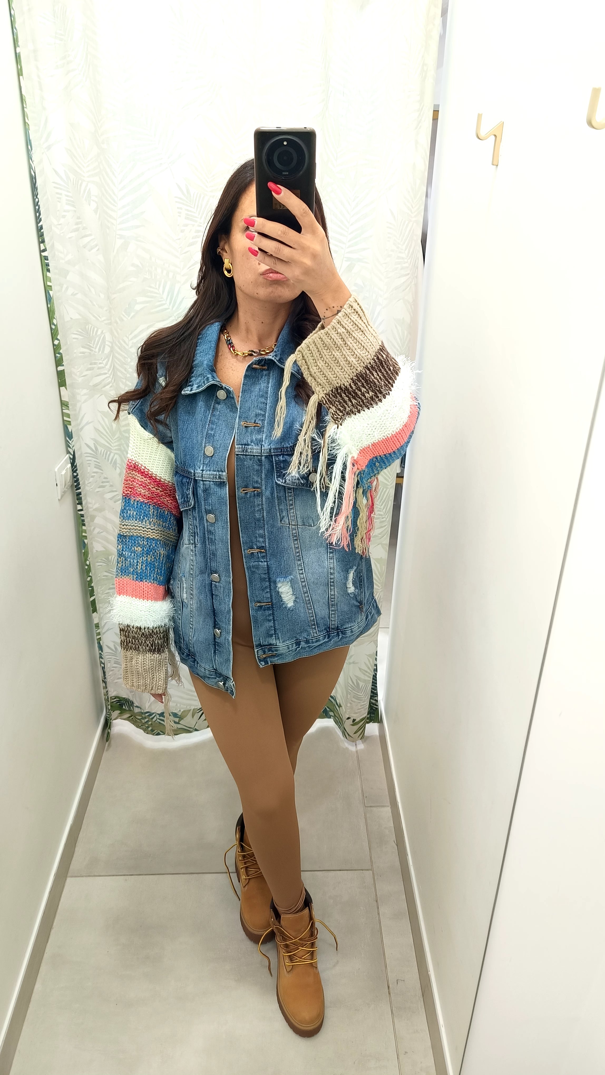 Giubbino denim colors - Absolute Shop